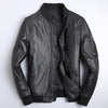 New Black Leather Leather Men's Baseball Uniform Short