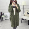 Ladies Twist Pocket Sweater Jacket