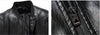 Men's Leather Jackets Spring And Autumn Plus Cashmere Men's Loose